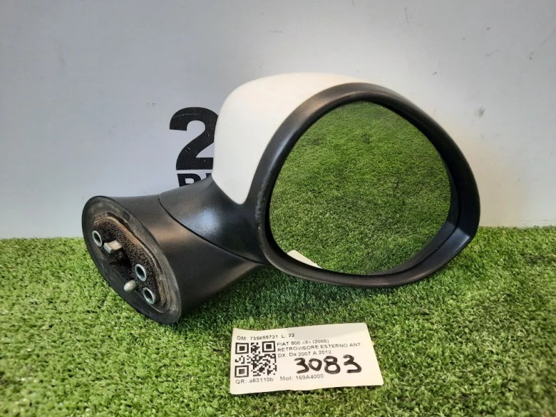 Retrovisore Esterno ANT DX 735655731 Fiat 500 II 2008