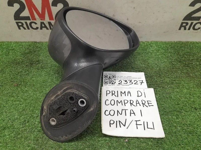 Retrovisore Esterno ANT DX 735481647 Fiat 500 II 2008