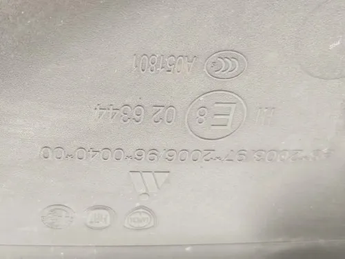 Retrovisore Esterno ANT DX 5 FILI SPECCHIO VETRO SPECCHIETTO Fiat 500L 2013