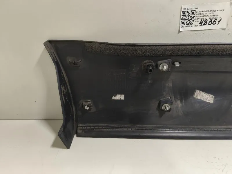 Modanatura Adesiva Porta POST SX BJ32-27A49 Land Rover Range Rover Evoque I 2011