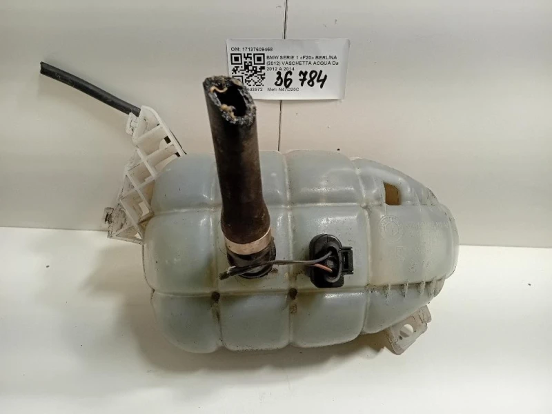 Vaschetta Acqua 17137609468 Bmw Serie 1 F20 Berlina 2012