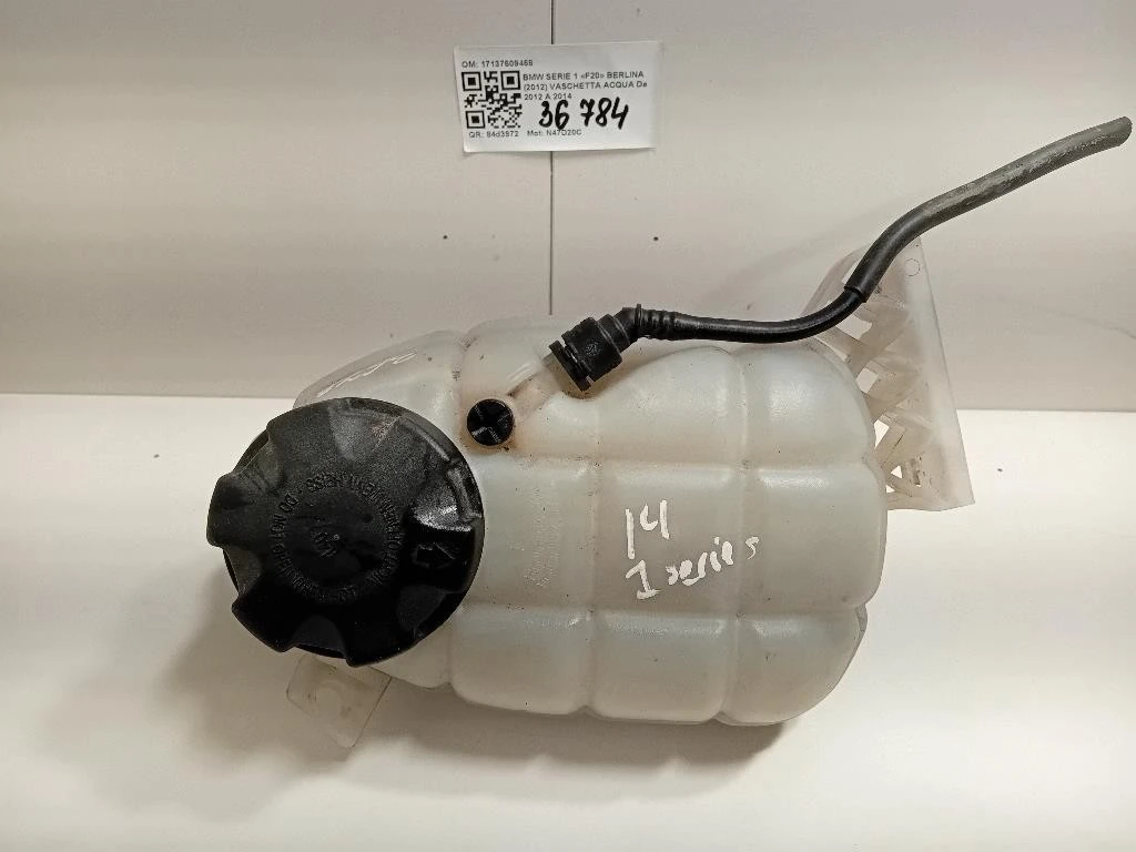 Vaschetta Acqua 17137609468 Bmw Serie 1 F20 Berlina 2012