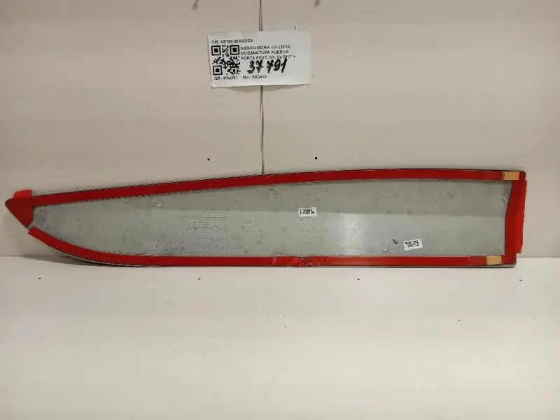 Modanatura Adesiva Porta POST SX KE760-5FAXXCA Nissan Micra V 2016