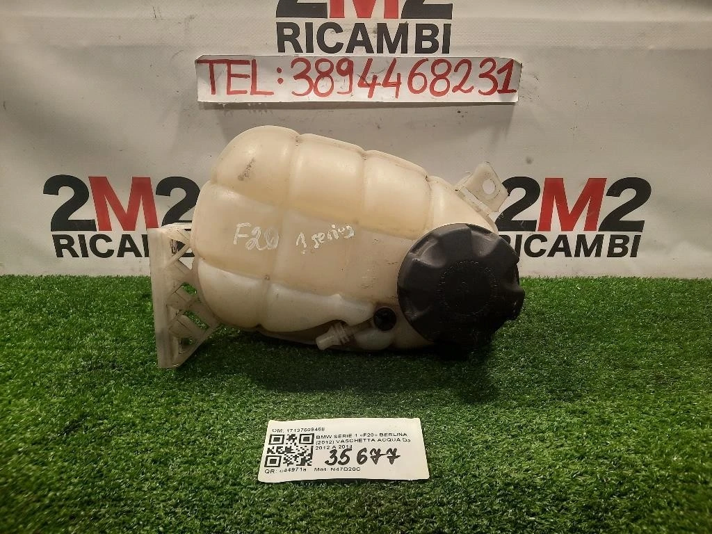 Vaschetta Acqua 17137609468 Bmw Serie 1 F20 Berlina 2012