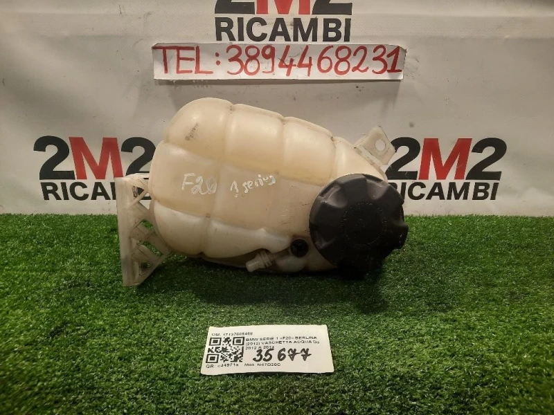 Vaschetta Acqua 17137609468 Bmw Serie 1 F20 Berlina 2012