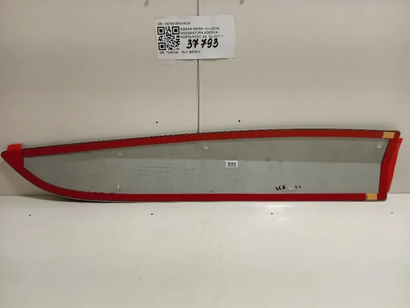 Modanatura Adesiva Porta POST SX KE760-5FAXXCA Nissan Micra V 2016