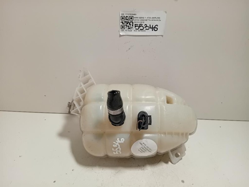 Vaschetta Acqua 17137609468 Bmw Serie 1 F20 Berlina 2012