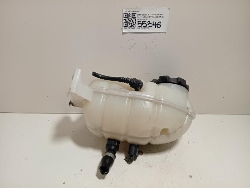 Vaschetta Acqua 17137609468 Bmw Serie 1 F20 Berlina 2012