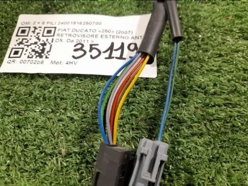 Retrovisore Esterno ANT DX 2 + 8 FILI 24001916250700 Fiat Ducato 250 2007