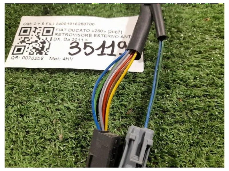 Retrovisore Esterno ANT DX 2 + 8 FILI 24001916250700 Fiat Ducato 250 2007