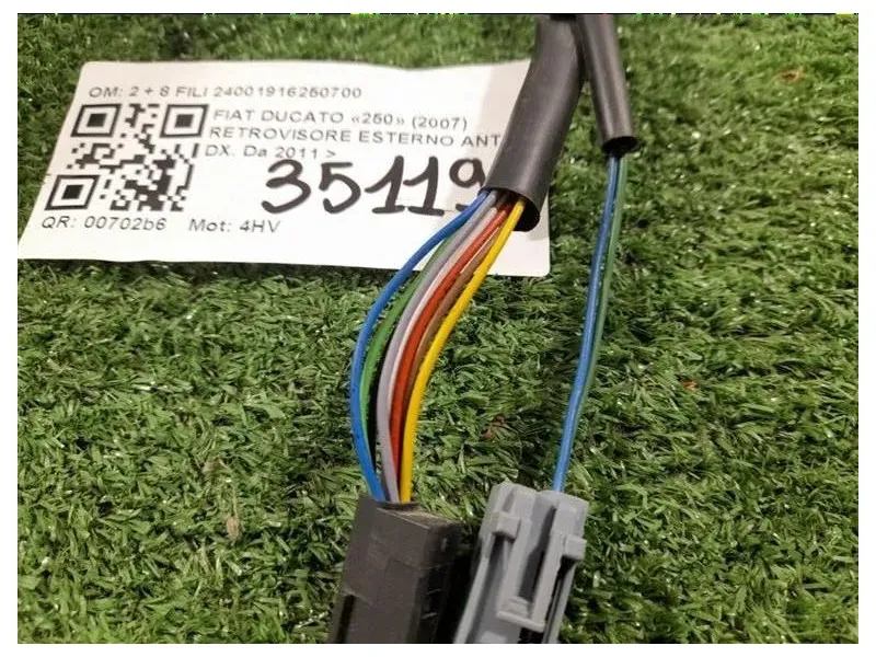 Retrovisore Esterno ANT DX 2 + 8 FILI 24001916250700 Fiat Ducato 250 2007