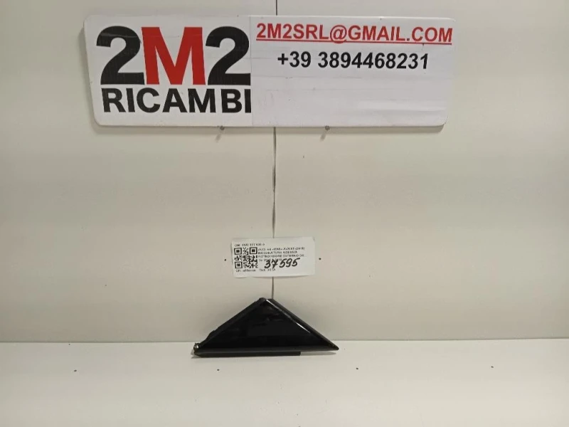 Modanatura Adesiva Retrovisore Esterno DX 8W0 837 638 A Audi A4 8W5 Avant 2015