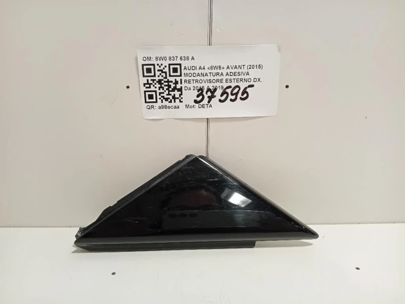 Modanatura Adesiva Retrovisore Esterno DX 8W0 837 638 A Audi A4 8W5 Avant 2015