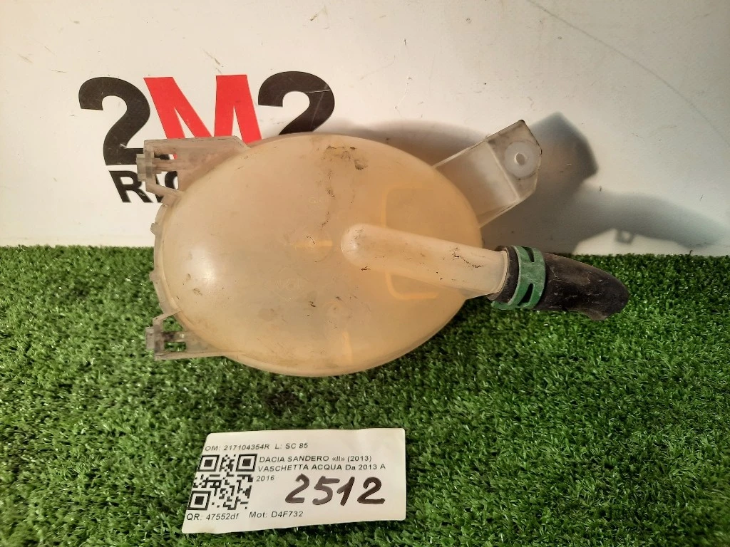 Vaschetta Acqua 217104354R Dacia Sandero II 2013