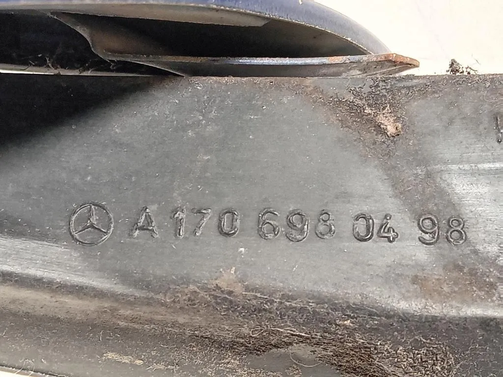 Modanatura Cristallo Montante Parabrezza DX A170 698 04 98 Mercedes Classe SLK R170 1997