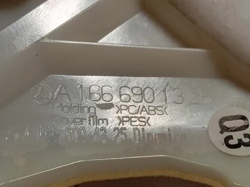 Modanatura Cristallo Montante Parabrezza SX A 166 690 13 23 Mercedes Classe ML W166 2012