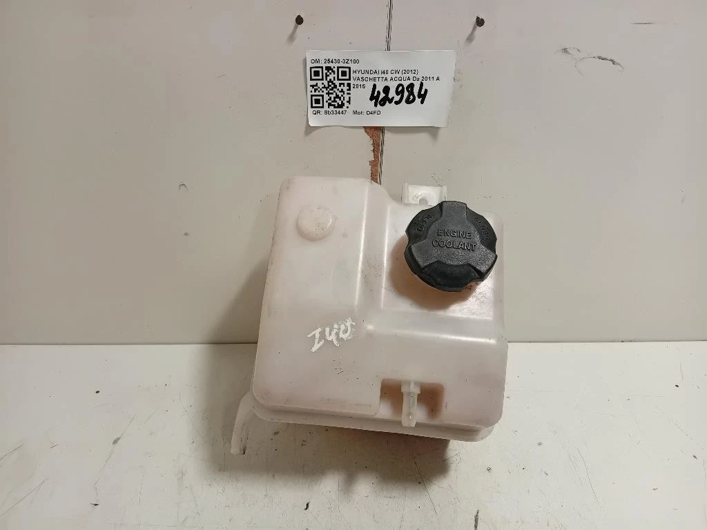 Vaschetta Acqua 25430-3Z100 Hyundai I40 CW 2012