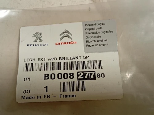 Modanatura Estraschiavetro Porta ANT DX B000827780 Citroen C1 II 2014