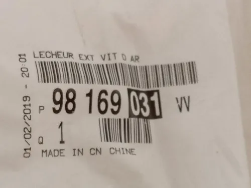 Modanatura Estraschiavetro Porta POST DX 98169031 Citroen C5 Aircross 2018