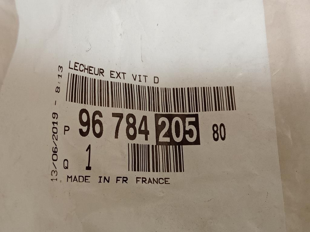 Modanatura Estraschiavetro Porta POST DX 9678420580 Peugeot 2008 I 2016