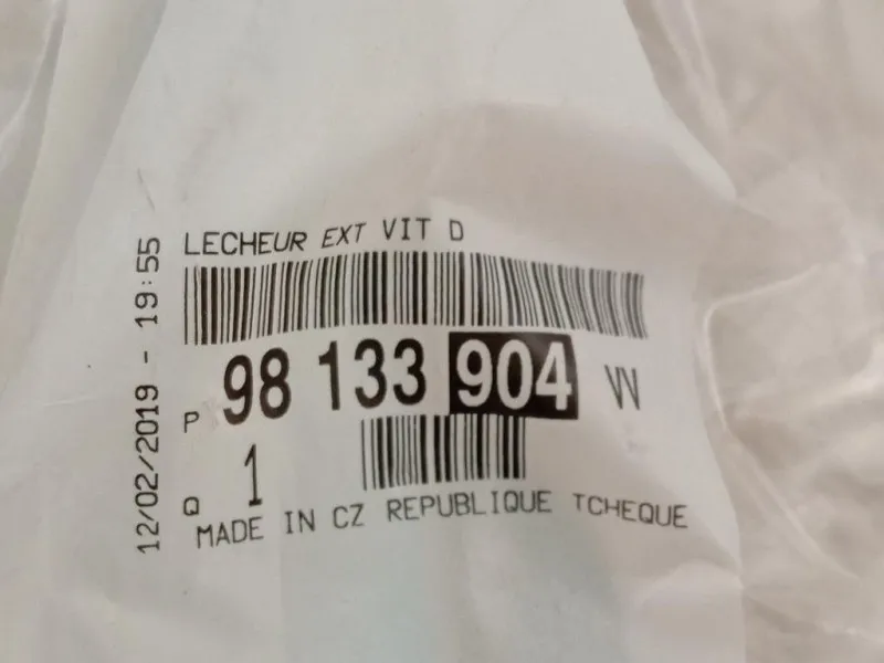 Modanatura Estraschiavetro Porta POST DX 98133904 Peugeot 508 II 2018