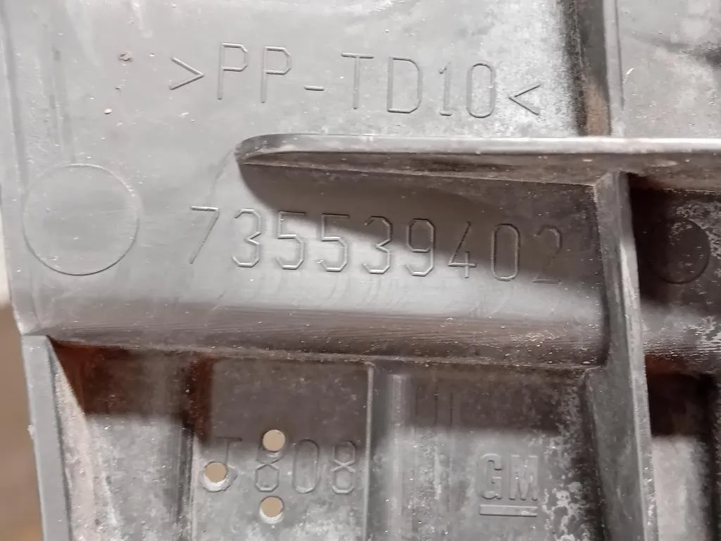 Modanatura Griglia Ventilazione Paraurti ANT 735539402 Opel Combo D TOUR 2012