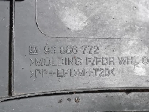 Modanatura Paracolpi Parafango ANT DX 96886772 Chevrolet Orlando 2011