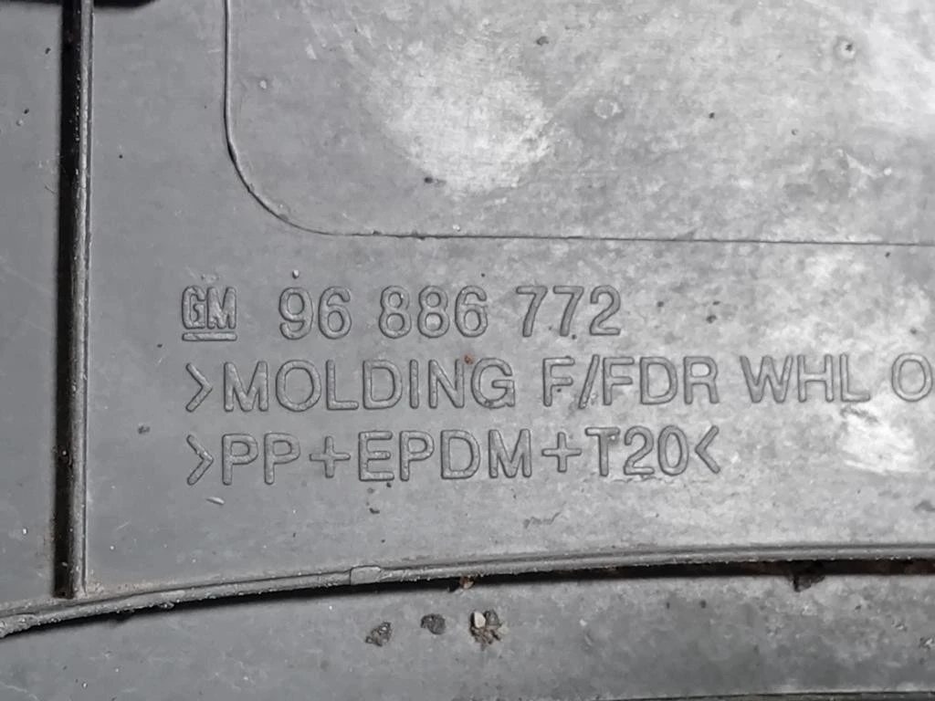 Modanatura Paracolpi Parafango ANT DX 96886772 Chevrolet Orlando 2011