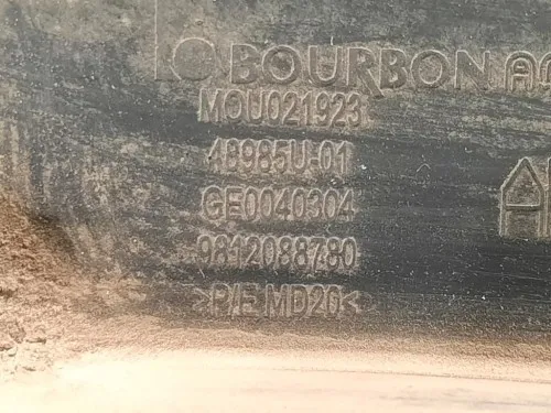 Modanatura Paracolpi Parafango ANT DX 9812088780 Citroen C3 III 2016