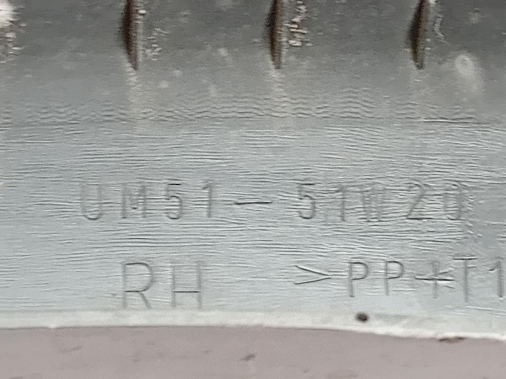 Modanatura Paracolpi Parafango ANT DX UM51-51W20 Ford Ranger I 1999