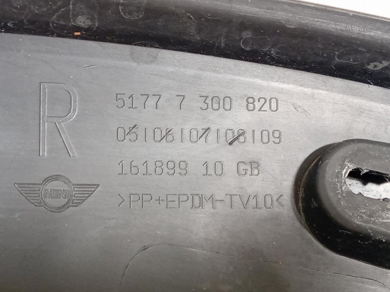 Modanatura Paracolpi Parafango ANT DX 5177 7 300 820 Mini MINI Cooper F55 2014