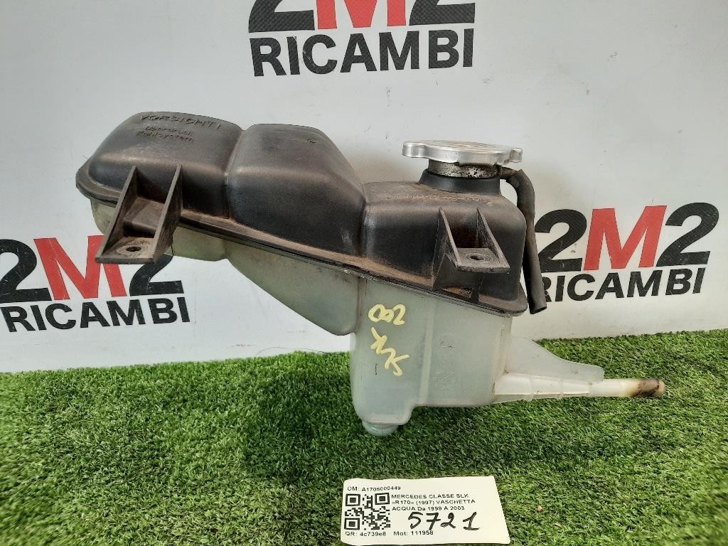 Vaschetta Acqua A1705000449 Mercedes Classe SLK R170 1997