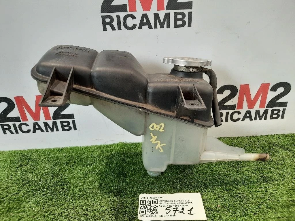 Vaschetta Acqua A1705000449 Mercedes Classe SLK R170 1997