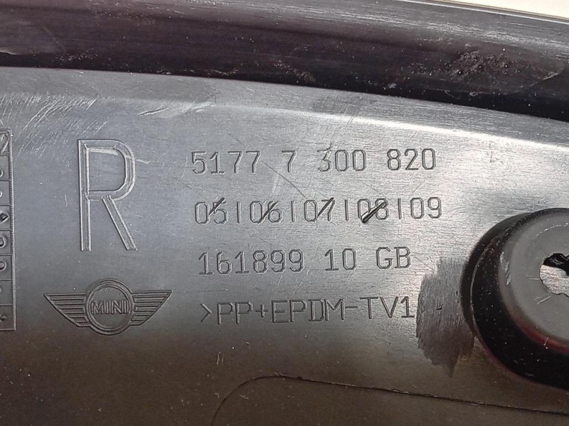 Modanatura Paracolpi Parafango ANT DX 5177 7300820 Mini MINI Cooper F56 2014