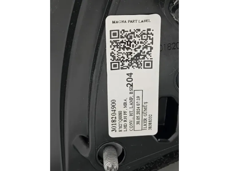 Retrovisore Esterno ANT DX 87627 Q0080 Hyundai I20 II 2014