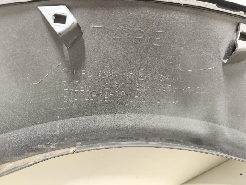 Modanatura Paracolpi Parafango ANT DX 77550-81A00 Suzuki Jimny I 1999