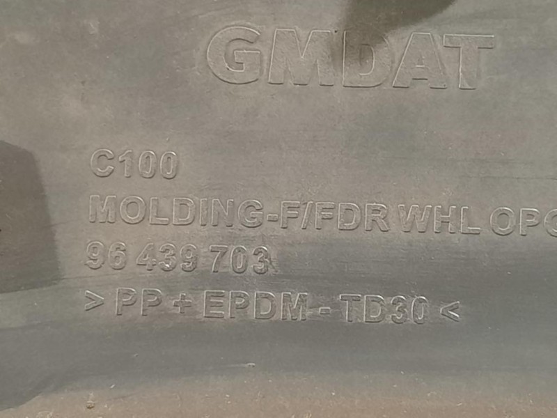 Modanatura Paracolpi Parafango ANT SX 96439703 Chevrolet Captiva I 2007