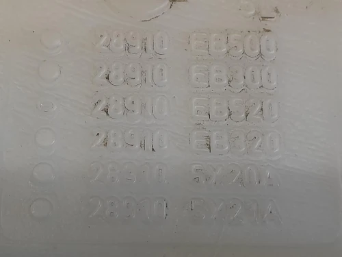 Vaschetta Acqua 289105X21A Nissan Navara 2005