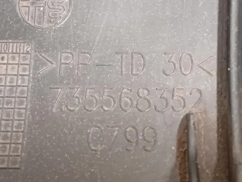 Modanatura Paracolpi Parafango ANT SX 735568352 Fiat 500L 2013