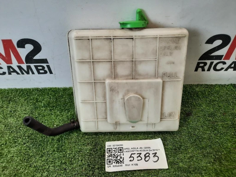 Vaschetta Acqua 93194283 Opel Agila B 2008