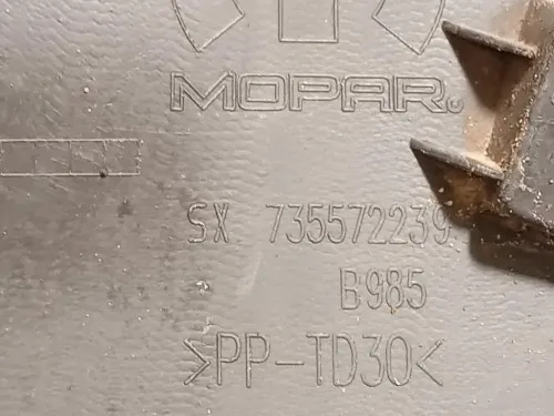 Modanatura Paracolpi Parafango ANT SX 735572239 Fiat 500X 2015