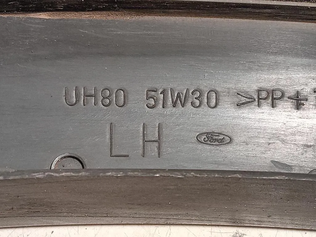 Modanatura Paracolpi Parafango ANT SX UH80 51W30 Ford Ranger I 1999