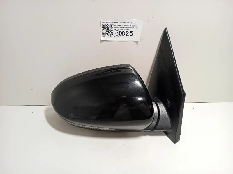 Retrovisore Esterno ANT DX 12 FILI SPECCHIO VETRO Hyundai Tucson II 2015