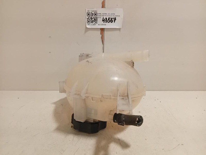 Vaschetta Acqua 13459964 Opel Astra K 2016