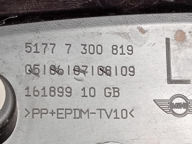 Modanatura Paracolpi Parafango ANT SX 5177 7300819 Mini MINI Cooper F56 2014