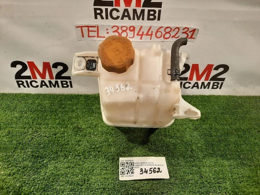 Vaschetta Acqua 95380033 Opel Mokka 2013