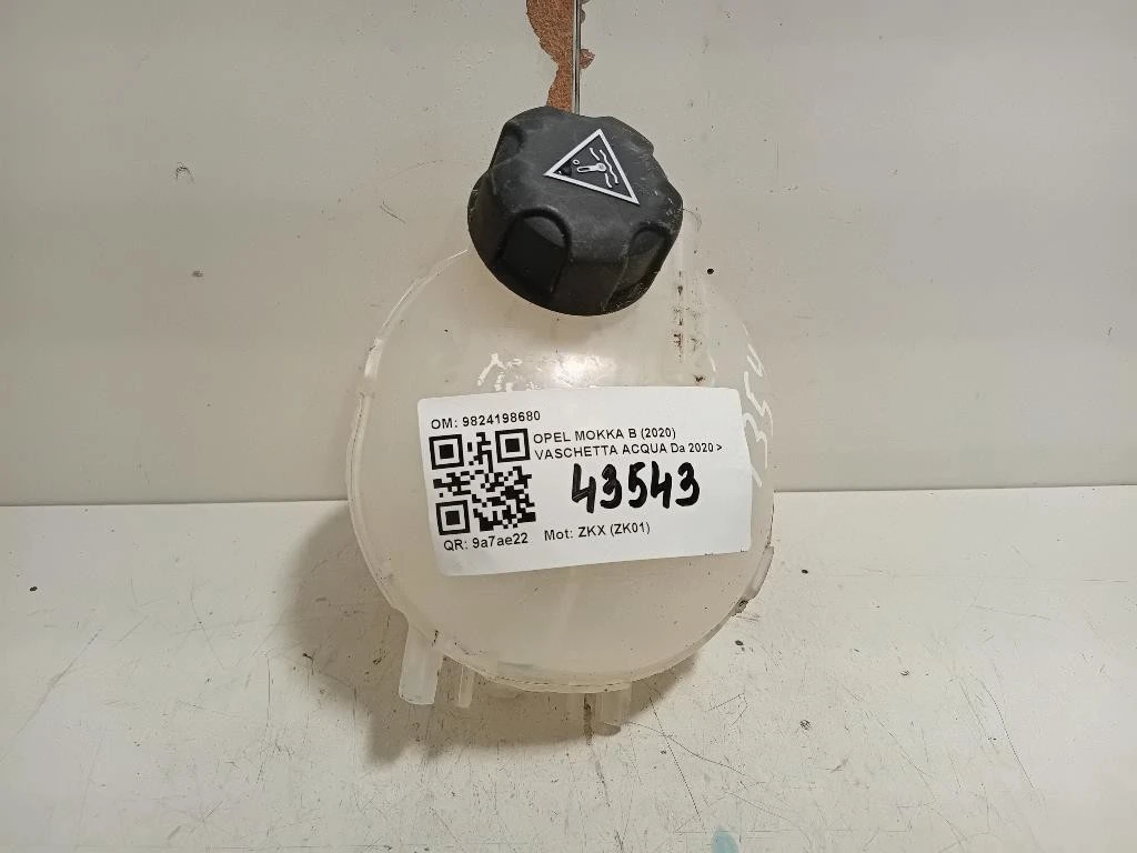 Vaschetta Acqua 9824198680 Opel Mokka B 2020
