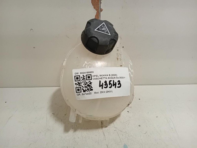Vaschetta Acqua 9824198680 Opel Mokka B 2020