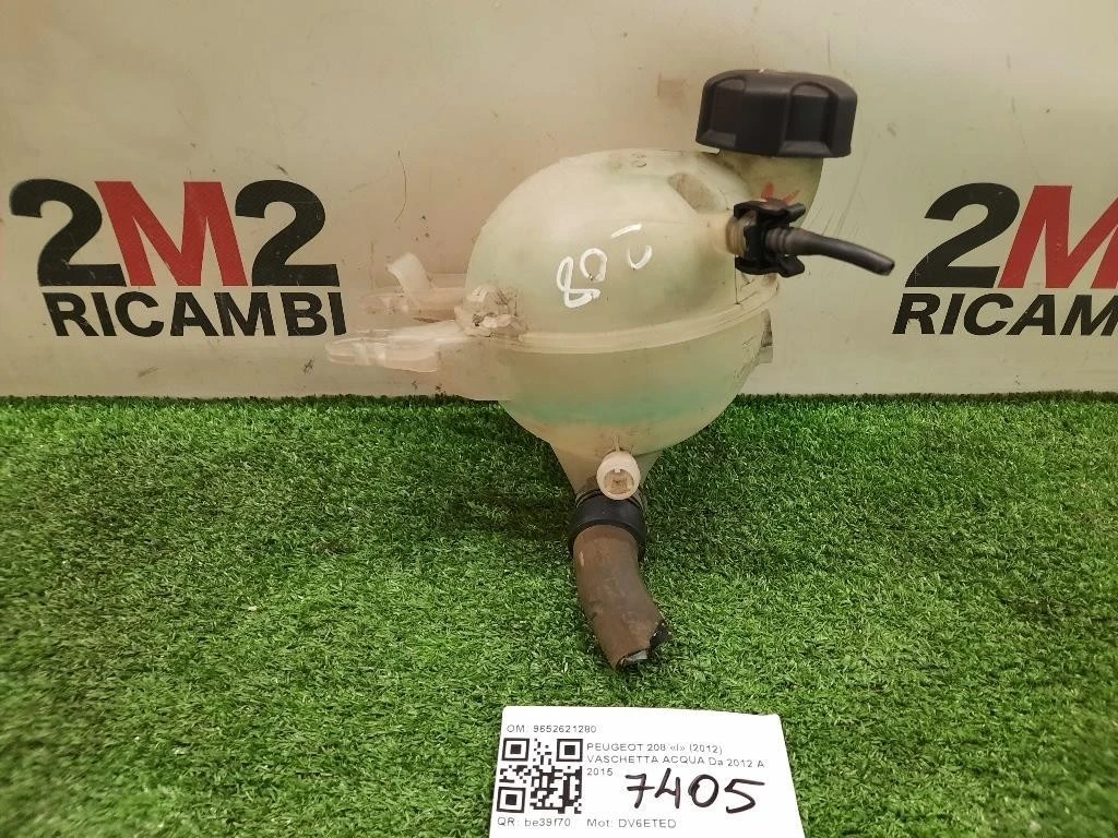 Vaschetta Acqua 9652621280 Peugeot 208 I 2012