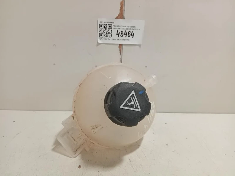 Vaschetta Acqua 9678514680 Peugeot 3008 II 2020